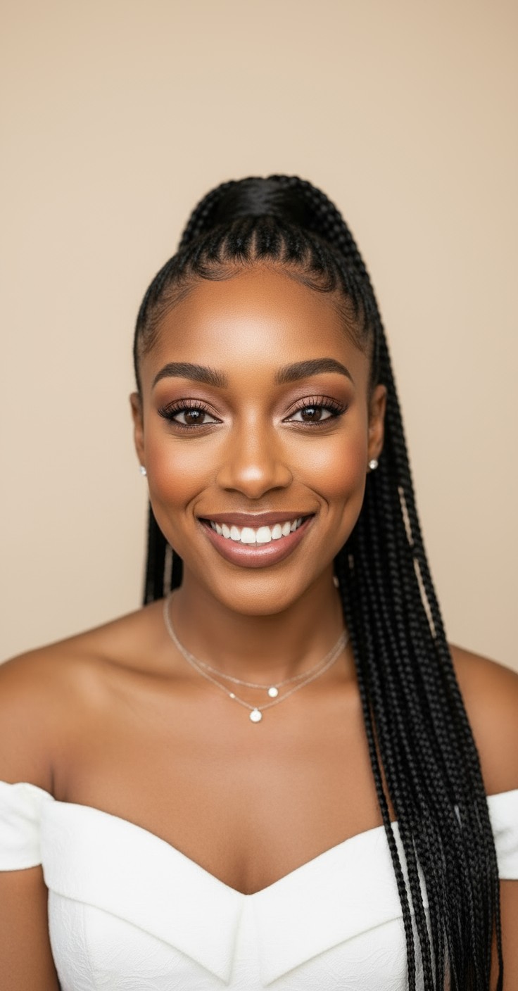 After Genie Ponytail